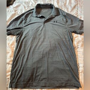 Under Armour Men's Charcoal Polo Shirt